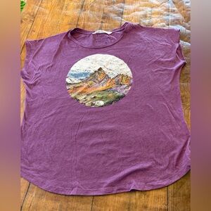 The North‎ Face Purple Mountain Graphic Tee